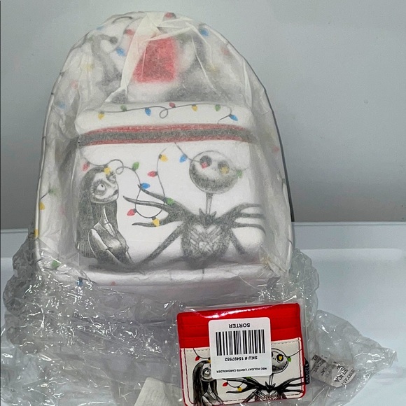 Nightmare Before Christmas backpack & card wallet set